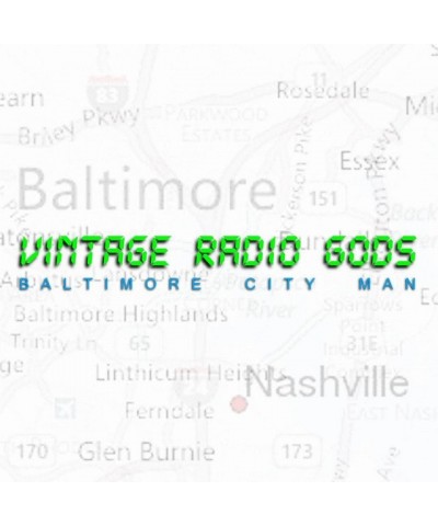 Vintage Radio Gods Baltimore City Man Vinyl Record $3.29 Vinyl