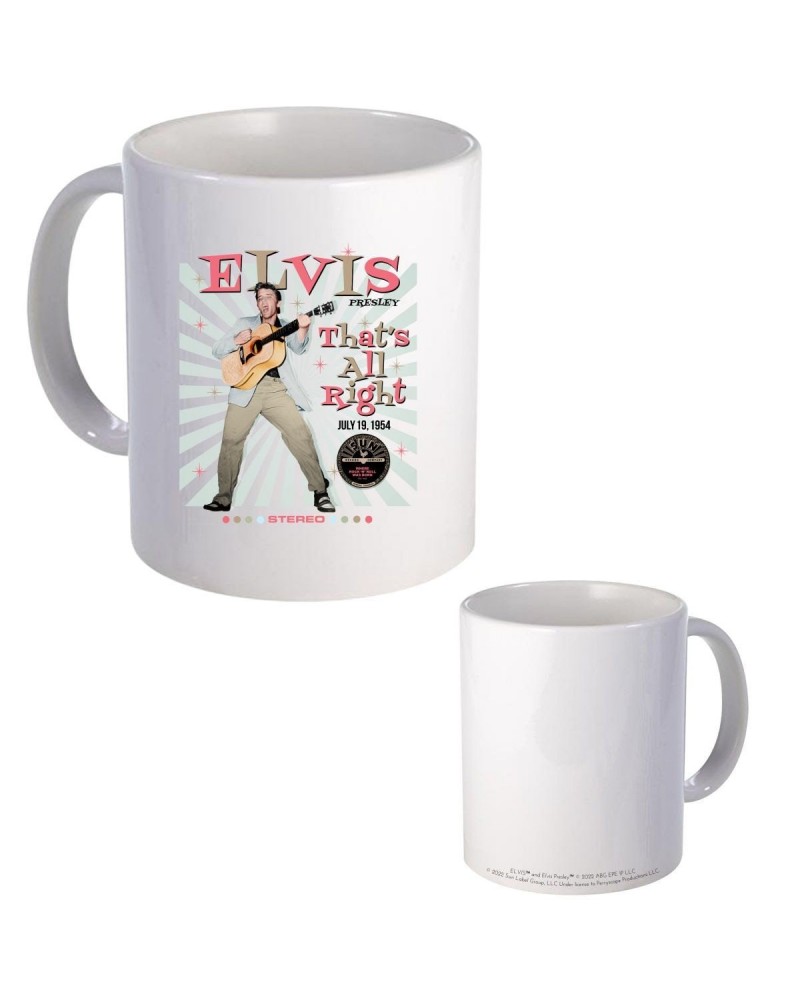 Elvis Presley That's All Right Rays Ceramic Mug $8.20 Drinkware