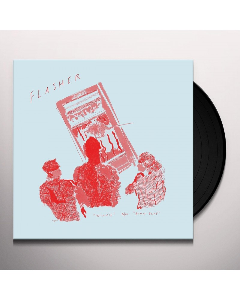 Flasher WINNIE / BURN BLUE Vinyl Record $6.36 Vinyl