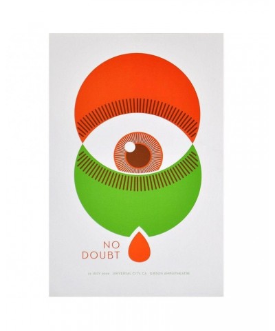 No Doubt Los Angeles Night 1 Show Poster $4.28 Decor