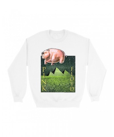 Pink Floyd Sweatshirt | Animals Meets The Pyramids Distressed Sweatshirt $13.63 Sweatshirts