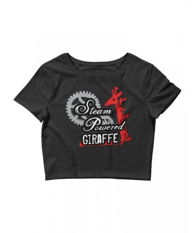 Steam Powered Giraffe SPG Logo Crop Tee $9.72 Shirts