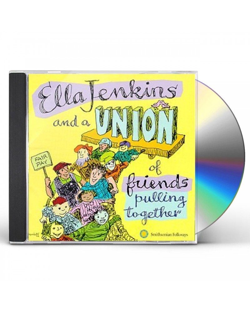 Ella Jenkins & A UNION OF FRIENDS PULLING TOGETHER CD $7.20 CD