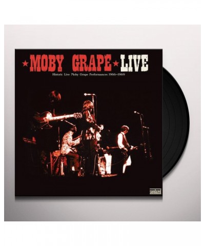 Moby Grape LIVE: HISTORIC LIVE MOBY GRAPE PERFORMANCES 1966 Vinyl Record $14.24 Vinyl