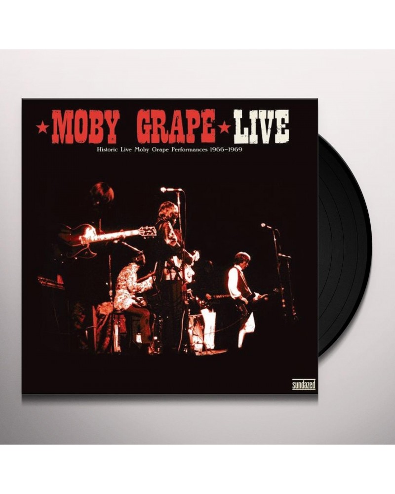 Moby Grape LIVE: HISTORIC LIVE MOBY GRAPE PERFORMANCES 1966 Vinyl Record $14.24 Vinyl