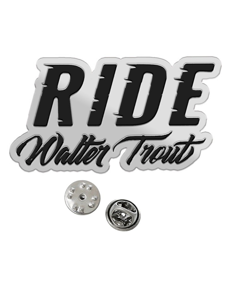 Walter Trout Ride Enamel Pin $10.91 Accessories