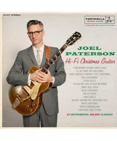 Joel Paterson Hi-Fi Christmas Guitar (Translucent Green) Vinyl Record $8.20 Vinyl