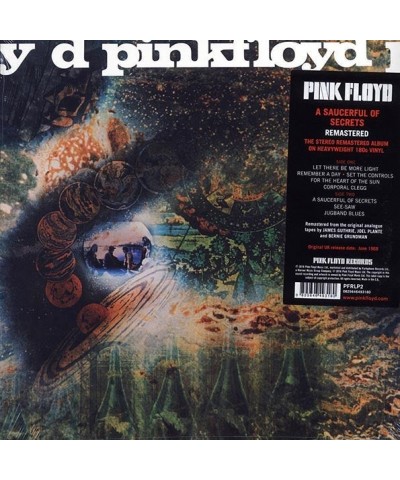 Pink Floyd LP - A Saucerful Of Secrets (180g) (Vinyl) $21.32 Vinyl