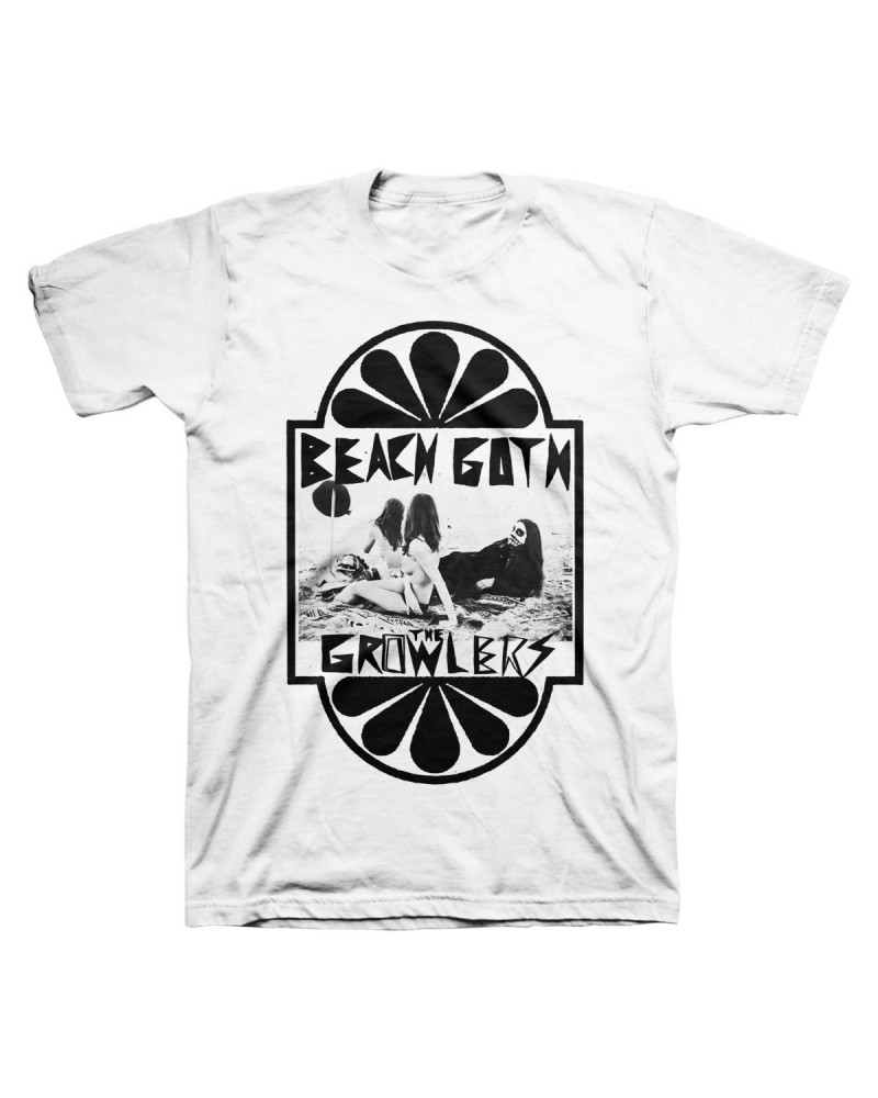 The Growlers Classic Beach Goth White T-Shirt $12.60 Shirts