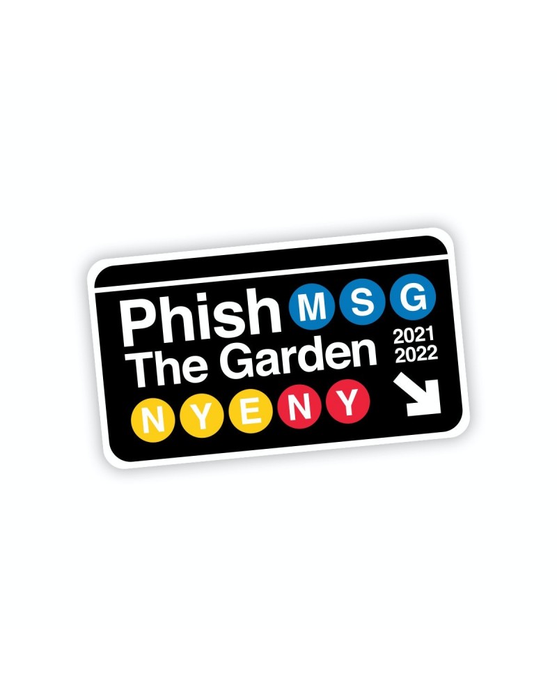 Phish Subway Station Sticker $1.75 Accessories