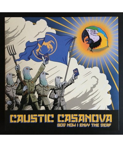 Caustic Casanova GOD HOW I ENVY THE DEAF (YELLOW VINYL) Vinyl Record $11.76 Vinyl