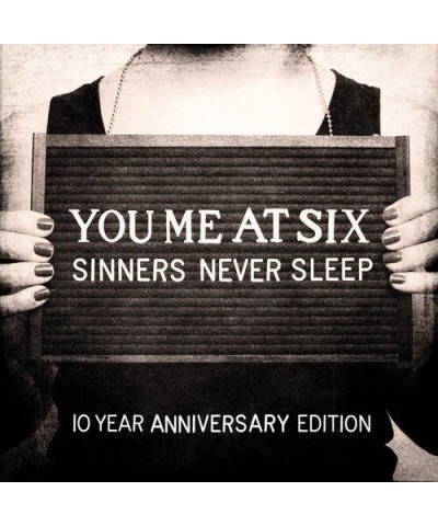 You Me At Six SINNERS NEVER SLEEP: 10TH ANNIVERSARY Vinyl Record $22.50 Vinyl