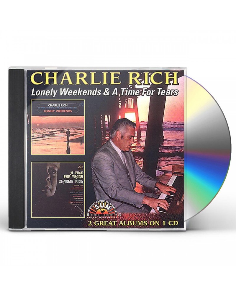 Charlie Rich LONELY WEEKENDS / TIME FOR TEARS CD $6.72 CD