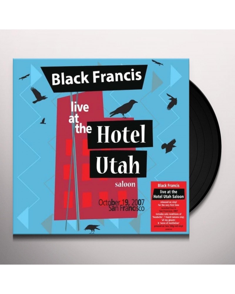 Black Francis Live At The Hotel Utah Saloon Vinyl Record $9.36 Vinyl