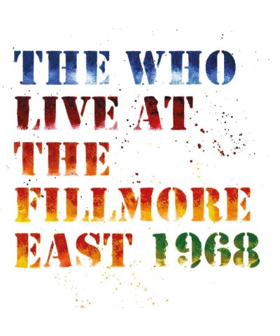 The Who Live At The Fillmore East (2 CD) CD $12.18 CD