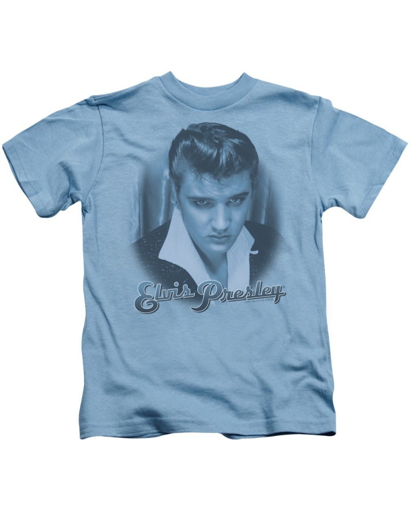 Elvis Presley Kids T Shirt | BLUE SUEDE FADE Kids Tee $5.32 Kids