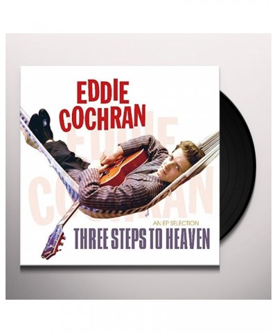 Eddie Cochran THREE STEPS TO HEAVEN Vinyl Record $7.08 Vinyl