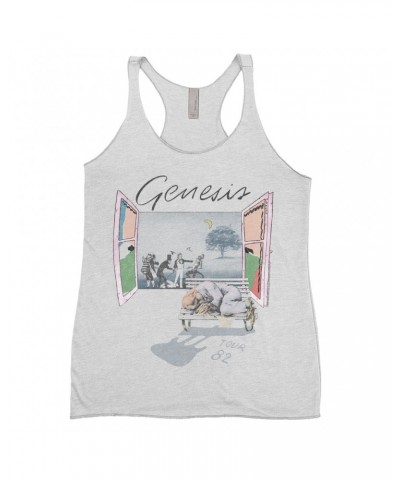 Genesis Ladies' Tank Top | World Tour 1982 Shirt $11.29 Shirts