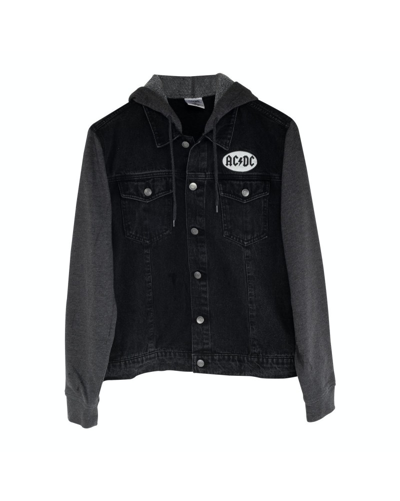 AC/DC Patch Logo Black Jean Jacket $8.00 Outerwear