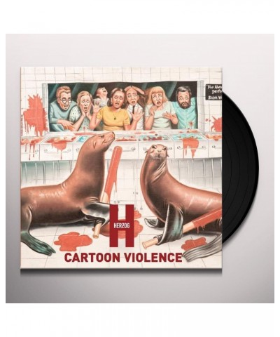 Herzog Cartoon Violence Vinyl Record $5.50 Vinyl