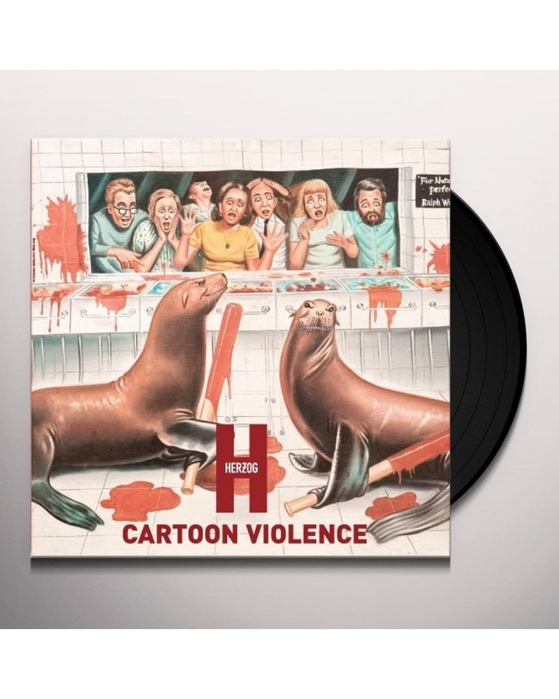 Herzog Cartoon Violence Vinyl Record $5.50 Vinyl