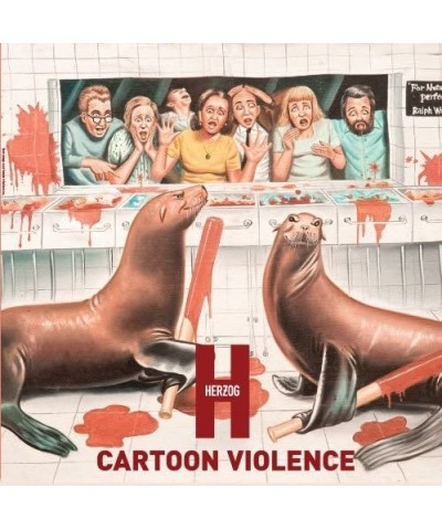 Herzog Cartoon Violence Vinyl Record $5.50 Vinyl