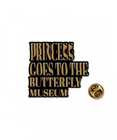 Princess Goes To The Butterfly Museum | 1" Enamel Pin $2.94 Accessories