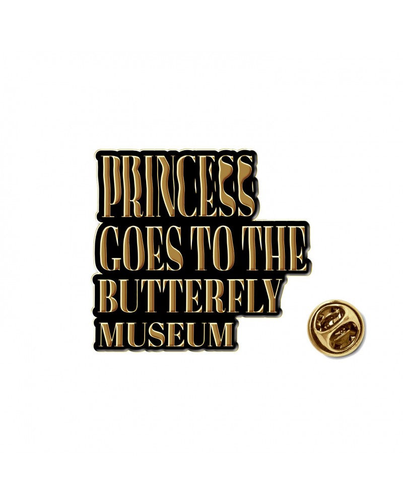 Princess Goes To The Butterfly Museum | 1" Enamel Pin $2.94 Accessories