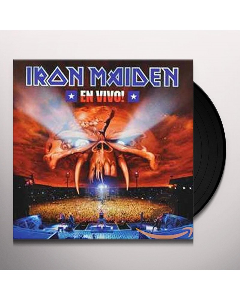 Iron Maiden EN VIVO Vinyl Record $17.82 Vinyl